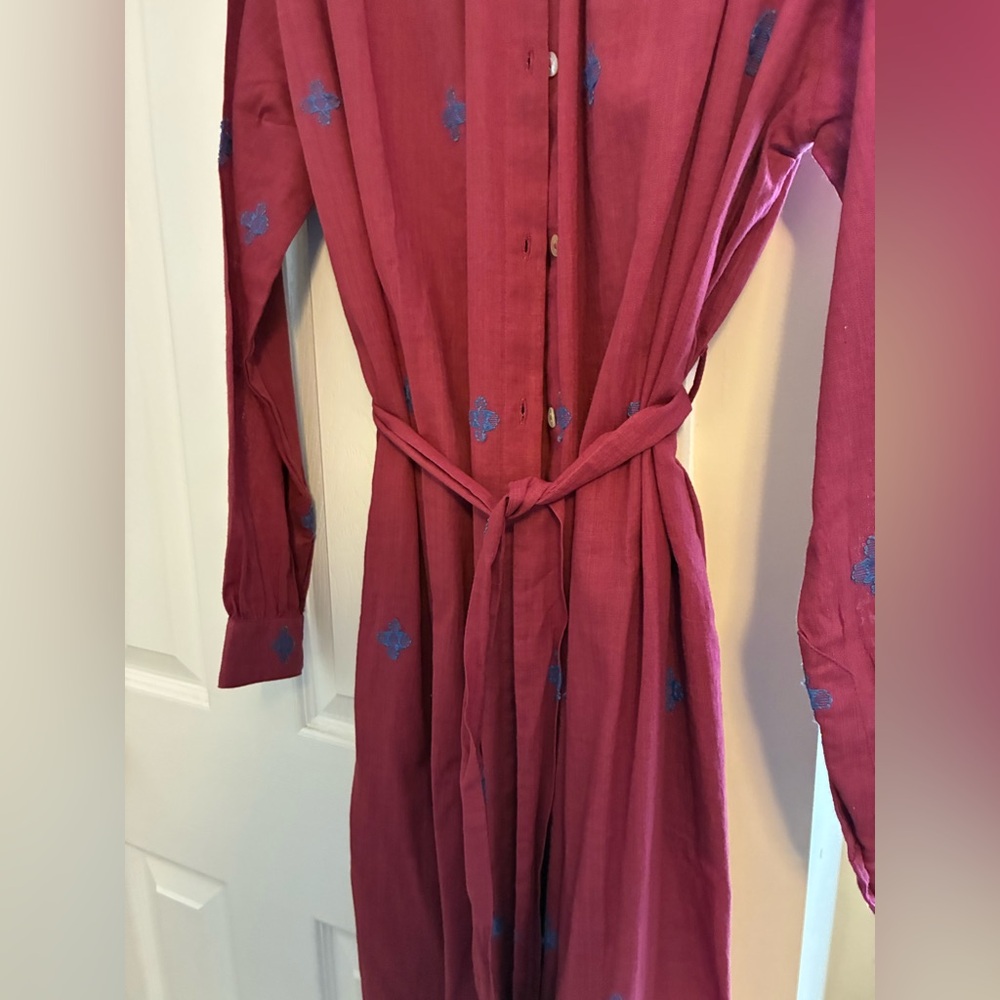 NWOT Alex of Bohemia Shawna Dress in Plum Wine, Size S